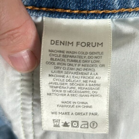 ARITZIA DENIM FORUM Lola High Rise Slim Jeans US 29 - Picture 8 of 8